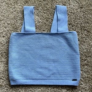 hollister sweater tank top